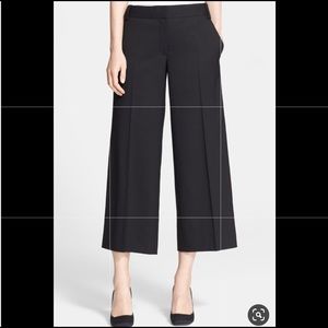 Tory Burch navy cropped pants trousers 8